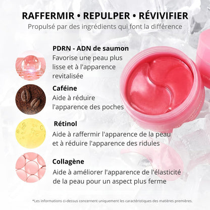 Patchs Éclat Regard — PDRN, Caféine & Collagène