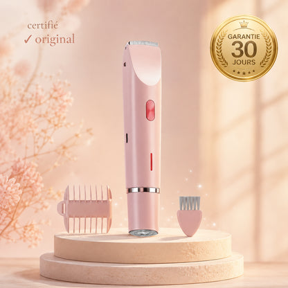 Rasoir Intime Femme Lunelya™ — Peau Lisse, Zéro Irritation