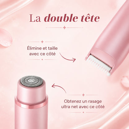 Rasoir Intime Femme Lunelya™ — Peau Lisse, Zéro Irritation